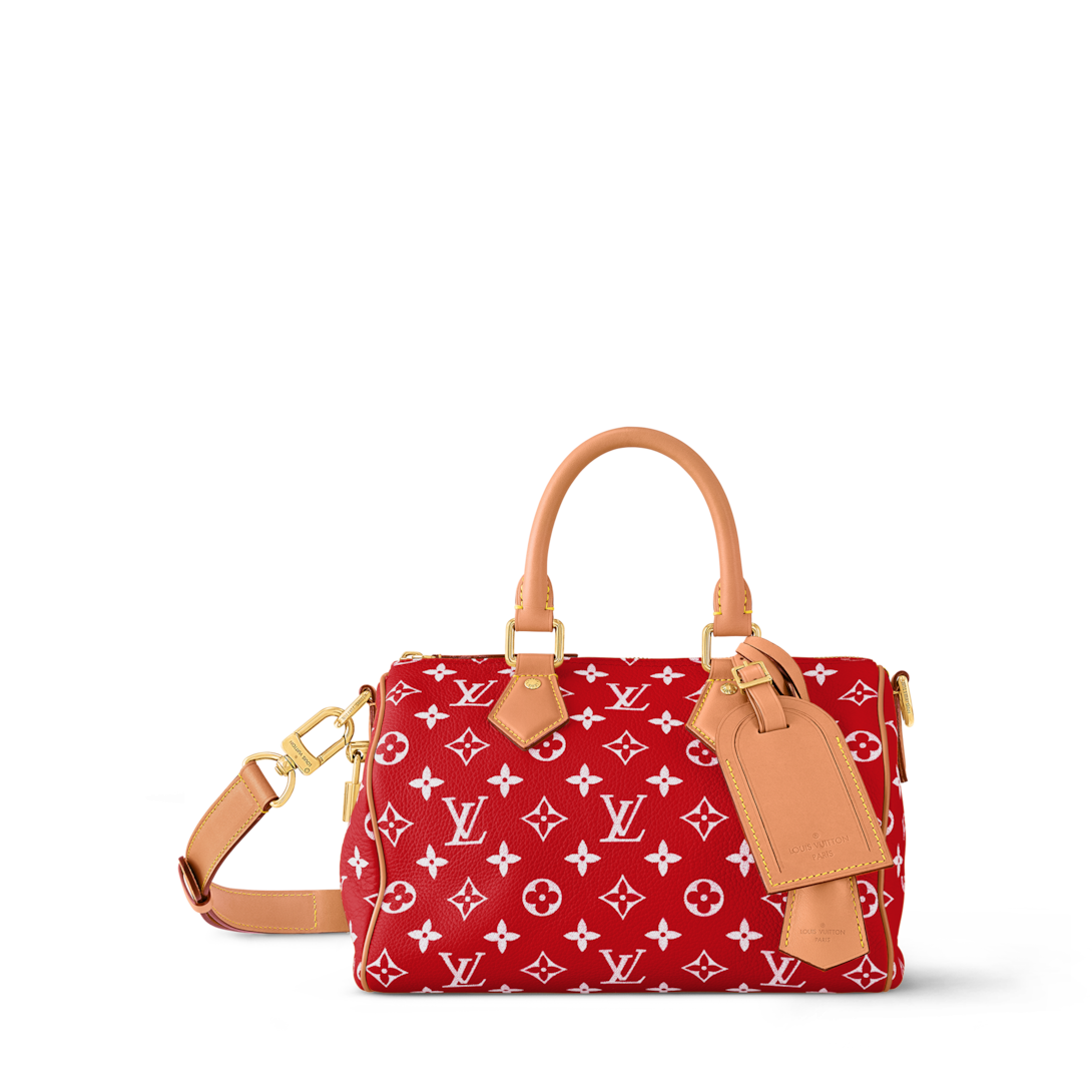 Speedy P9 25 Bandoulière de Couro com Monogram H40 - Bolsas e